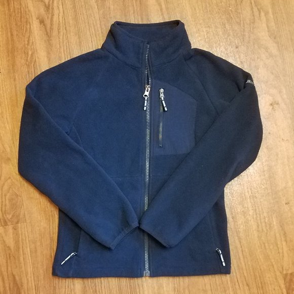 Columbia Jackets & Coats Boys Fleece Jacket Size Small Navy Blue